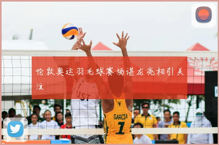 伦敦奥运羽毛球赛场谌龙亮相引关注