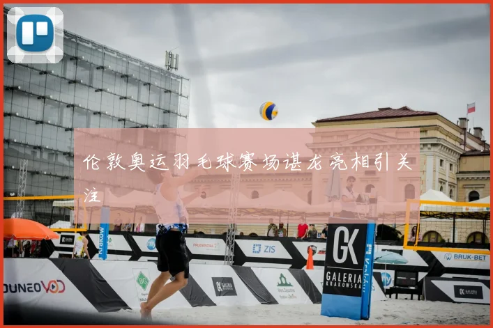 伦敦奥运羽毛球赛场谌龙亮相引关注