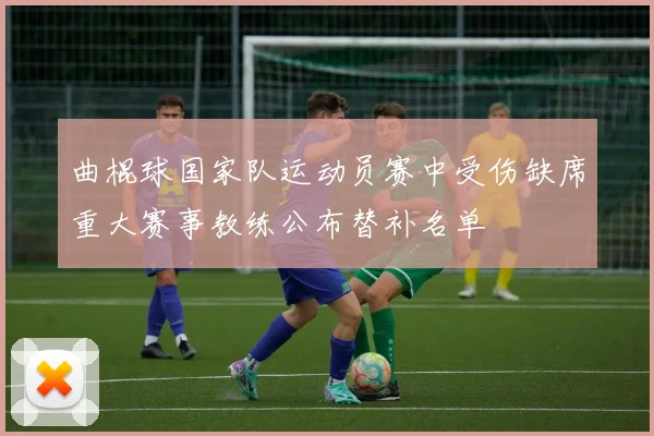 曲棍球国家队运动员赛中受伤缺席重大赛事教练公布替补名单